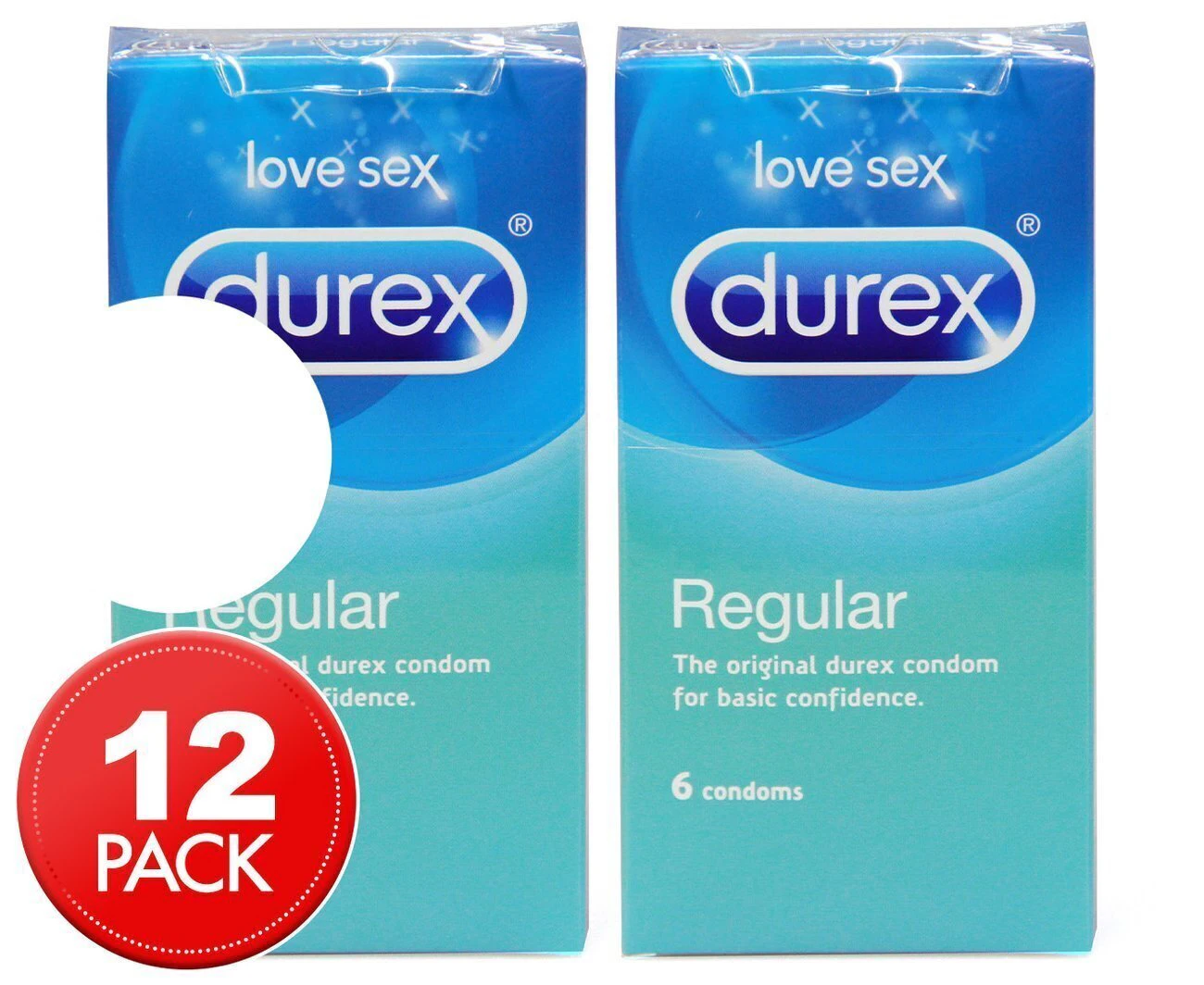 10pcs Durex Regular Condoms - 2 Packs