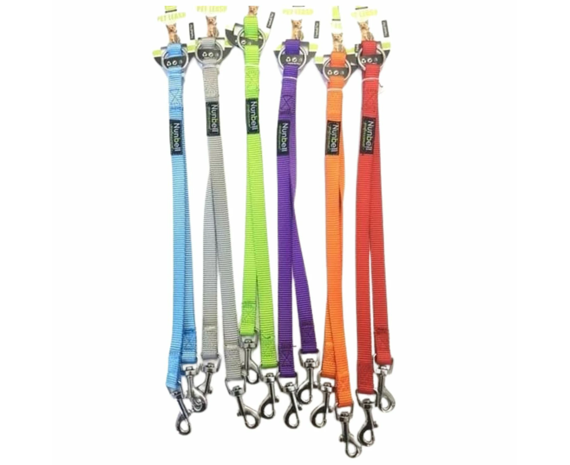 Double Dog Leash Lead Coupler - Walk and Control 2 Dogs Easily 1.5cm Width