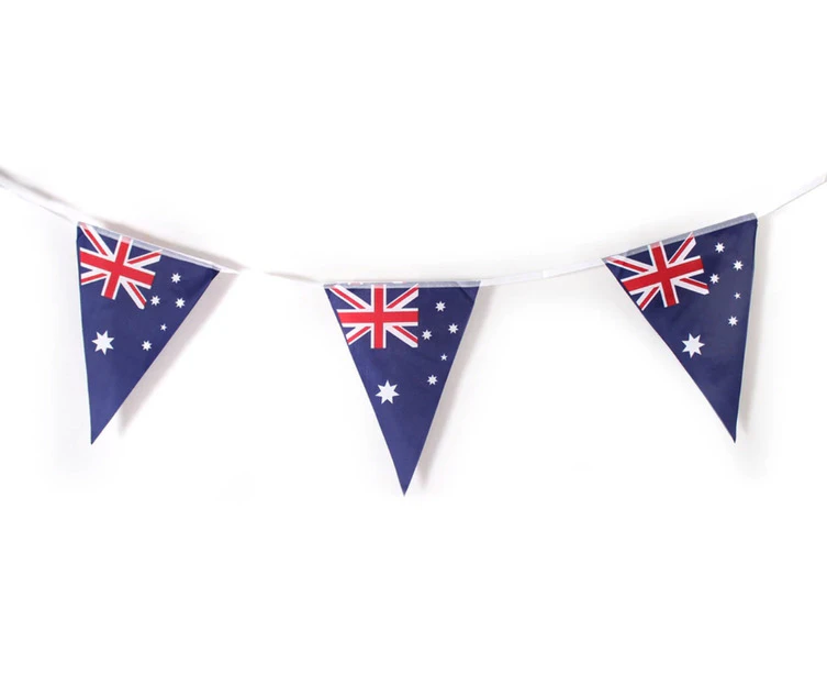 3.6m AUSTRALIA BUNTING FLAG Australian Day Colours Party Banner Flags Decor