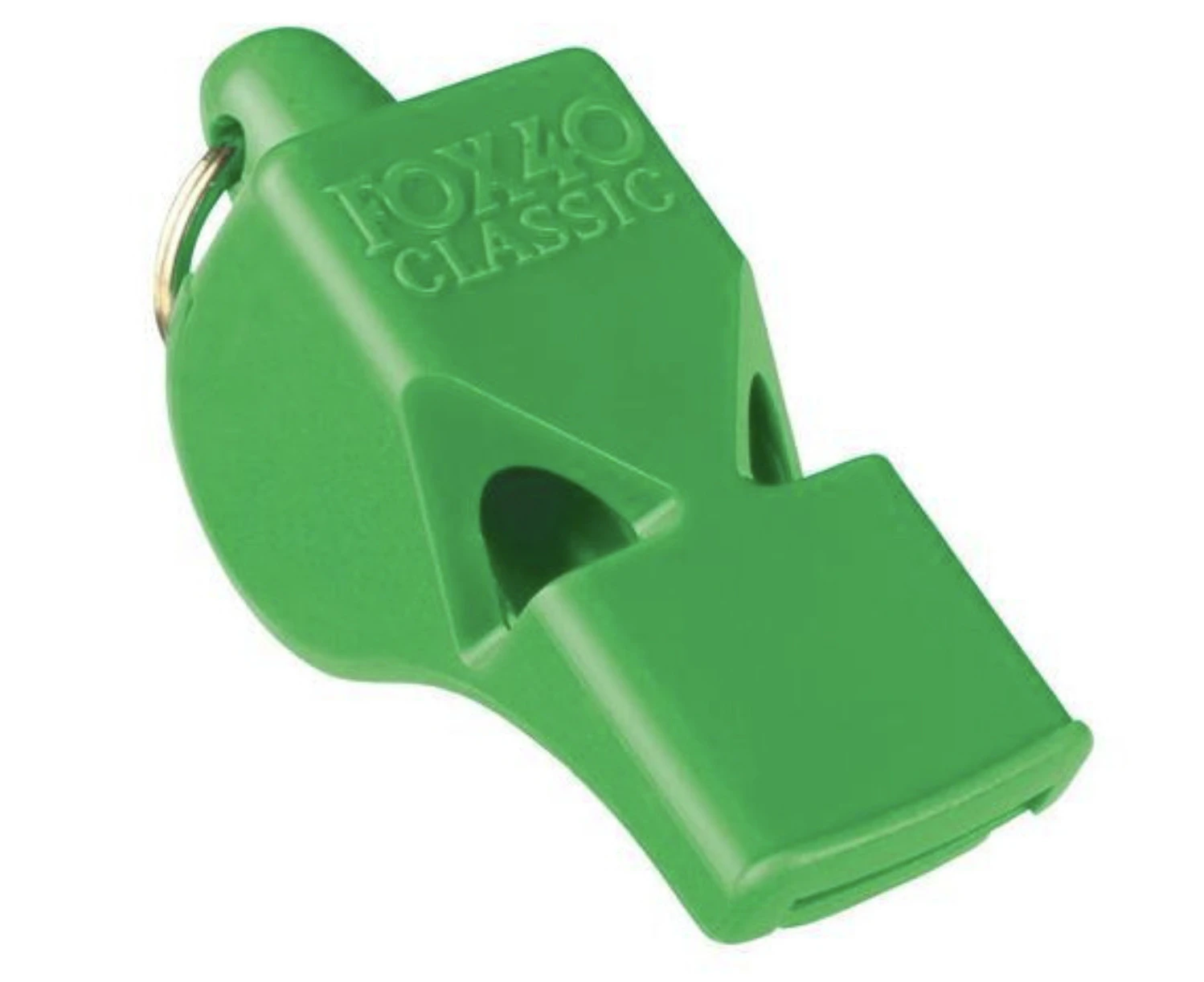 Fox 40 Classic 3 Chamber Whistle Soccer Football Netball Sports Basketball - Green