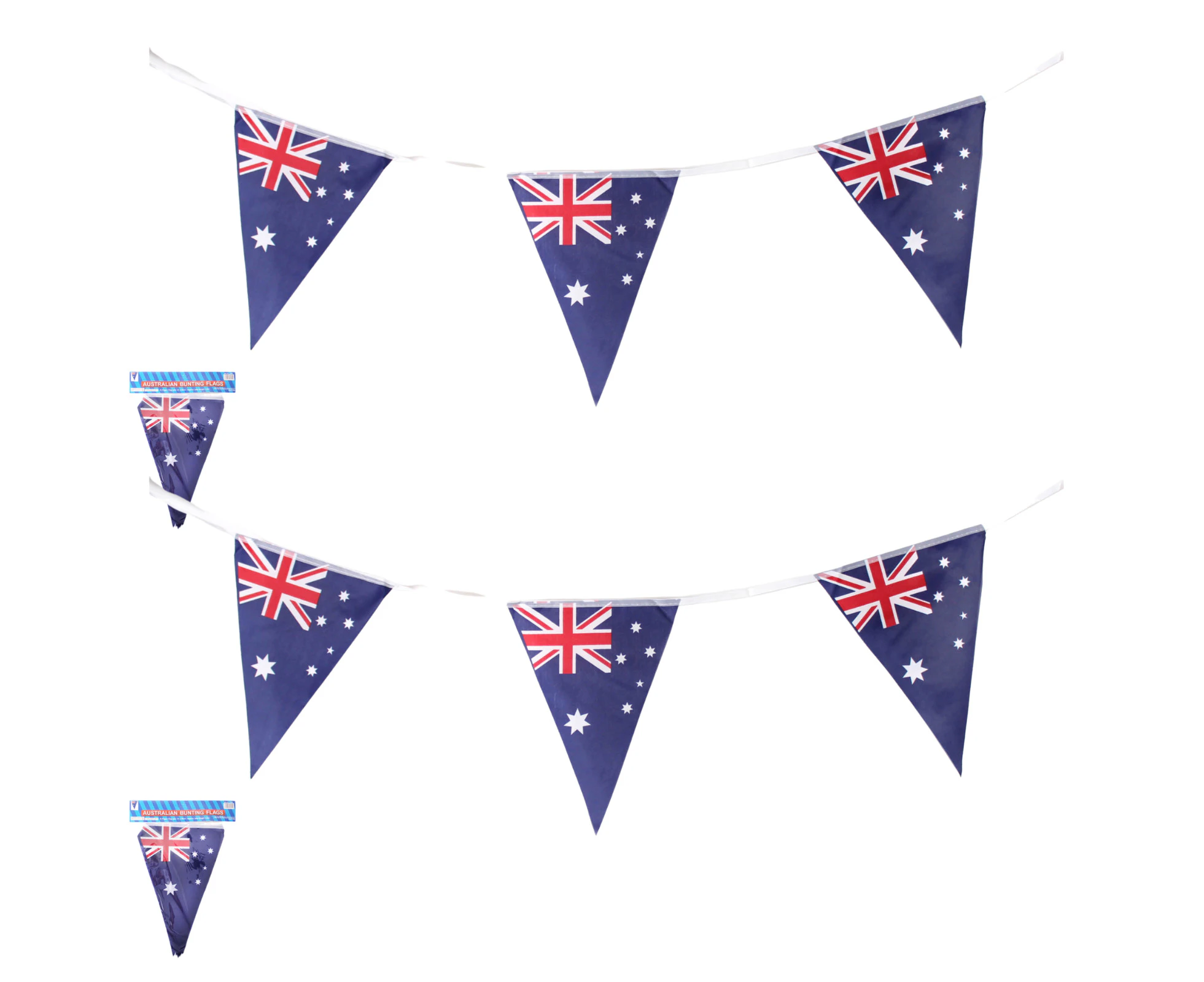 2x 3.6m AUSTRALIA BUNTING FLAG Australian Day Colours Party Banner Flags Decor