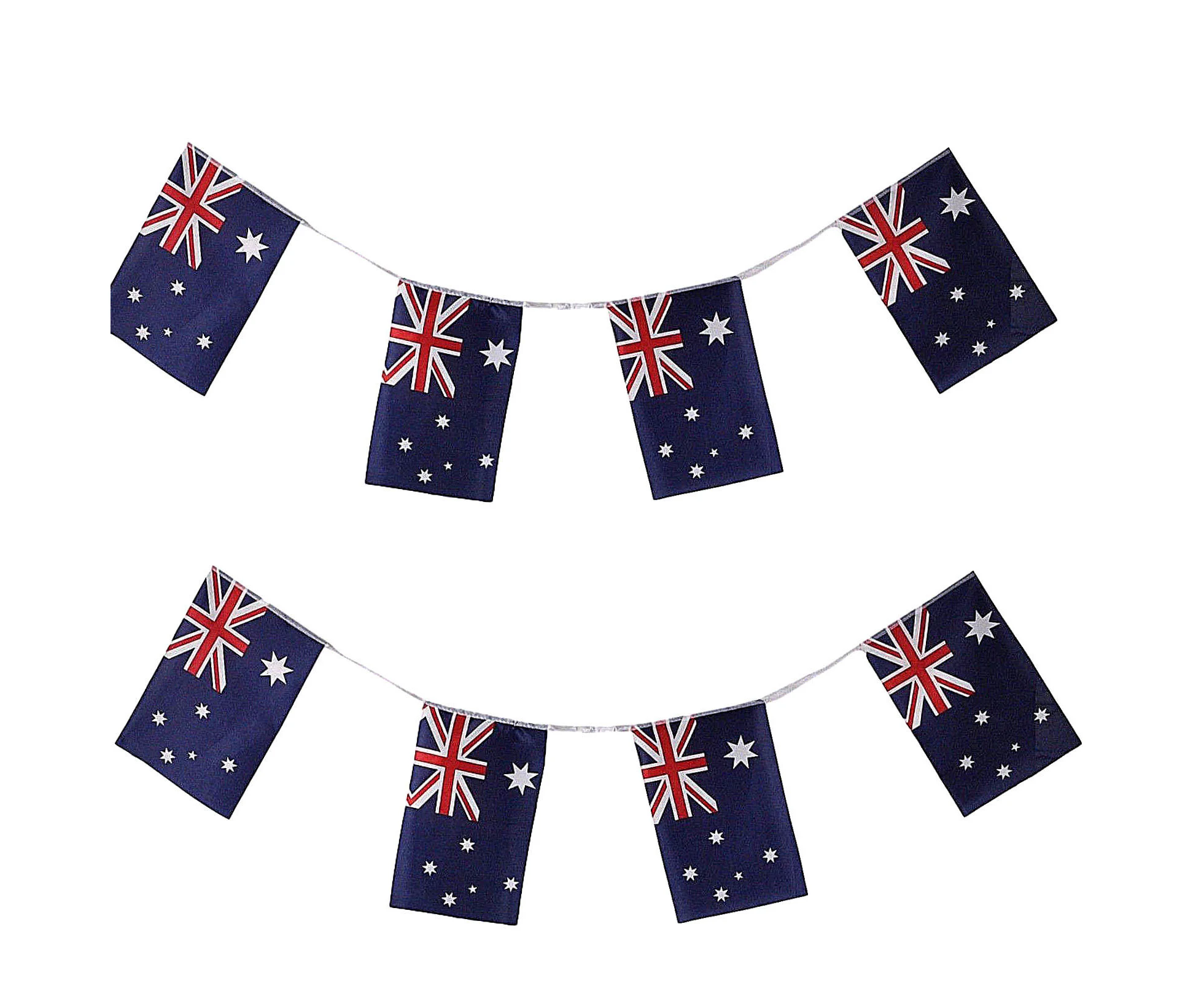 7m AUSTRALIA BUNTING FLAG Australian Day Colours Party Banner Flags Decor