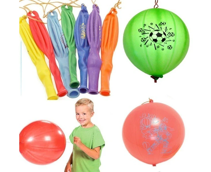 3pcs PUNCH BALLOONS Balloon Party Bag Fillers Pinata Birthday Inflatable