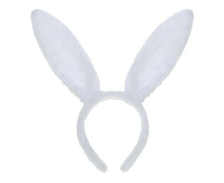 BUNNY EARS HEADBAND Hairband Easter Costume Party Accessory Fancy Dress