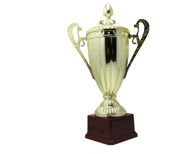 Large Classic Gold Trophy Cup Novelty Winners Prize Solid Achievement Award