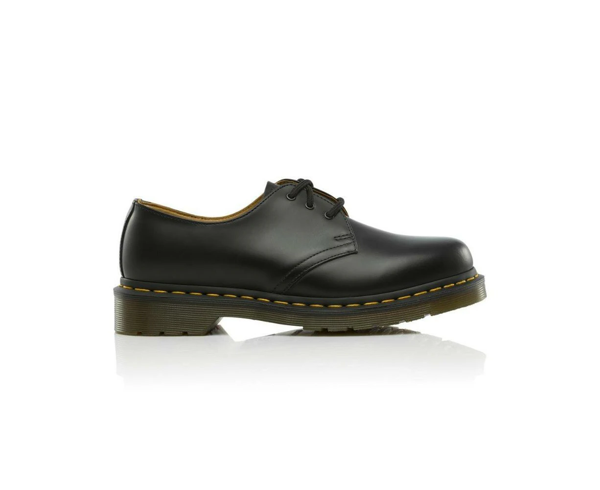 Dr. Martens 1461 Smooth Shoes Classic 3 Eye Lace Up Unisex - Black