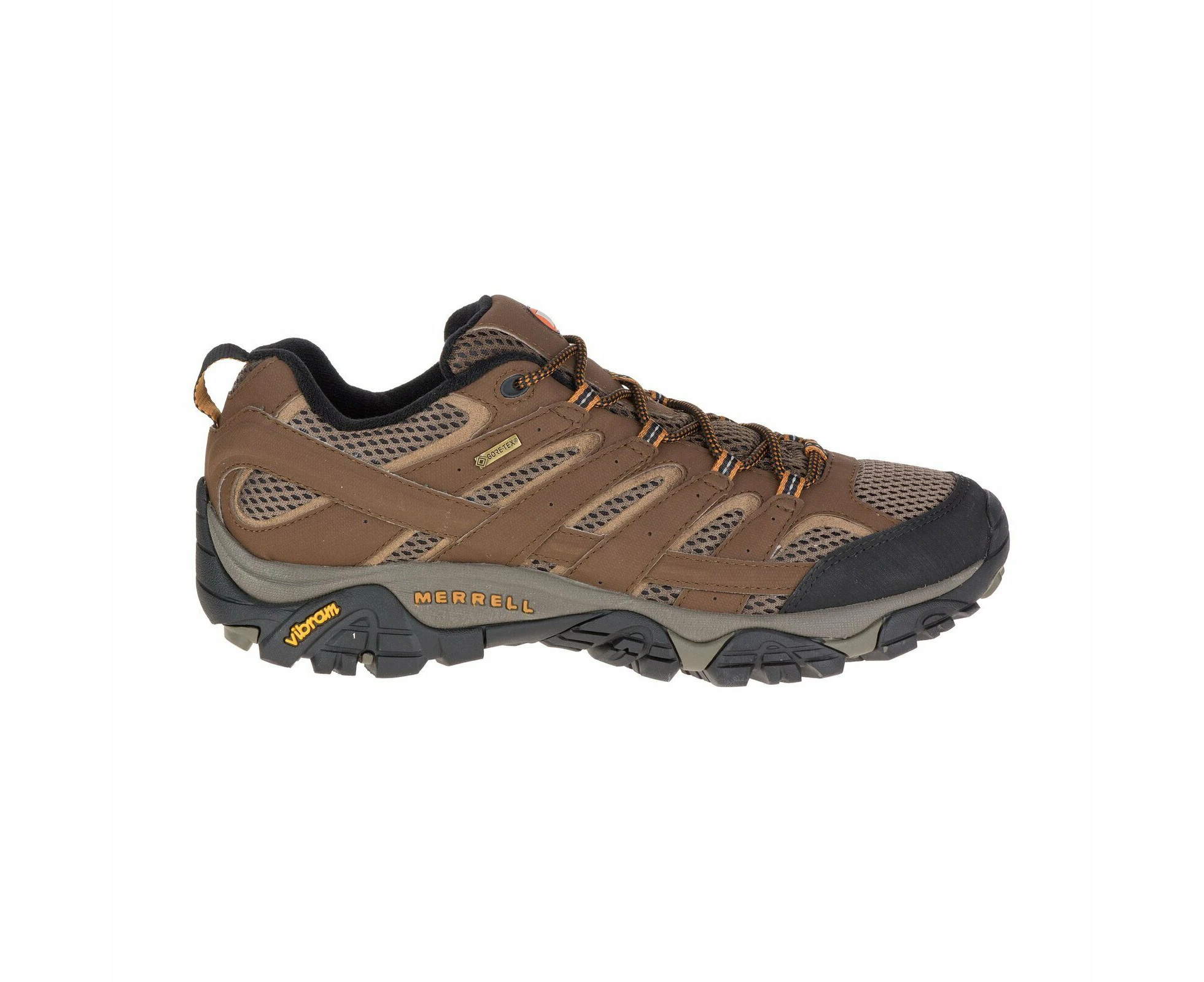 Merrell Mens Moab 2 GTX Gore-Tex Hiking Shoes Boots Trail Outdoor - Earth