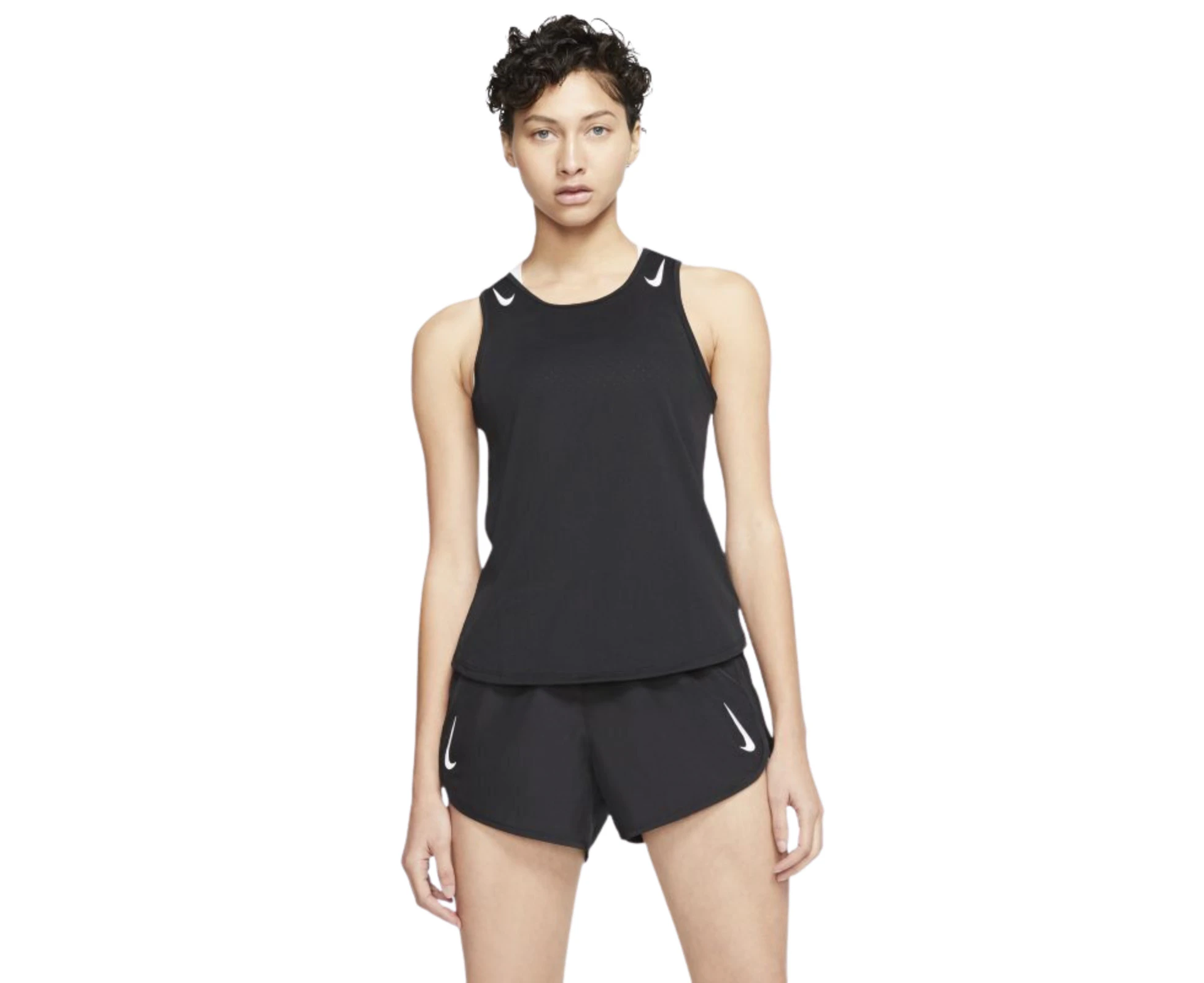 Nike AeroSwift Womens Running Singlet - Black