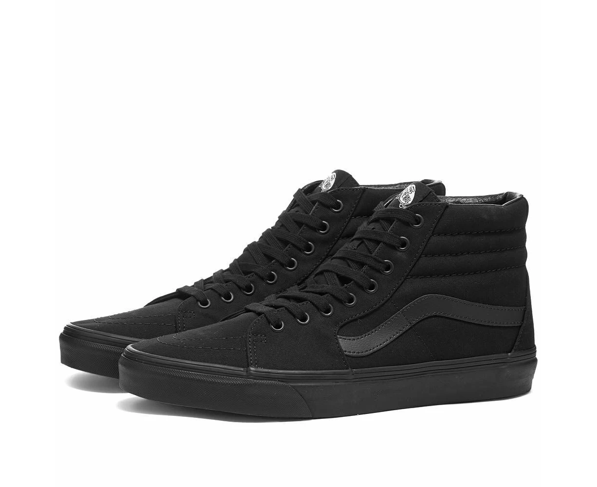 Vans SK8 Hi High Top Sneakers Runners Shoes Skate - Black/Black