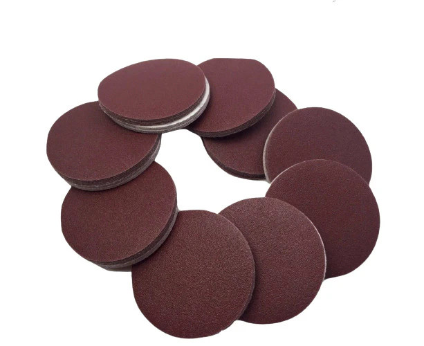 100pcs 125mm 5" Sandpaper Discs 100 Grit Sanding Sheets Sand Paper BULK