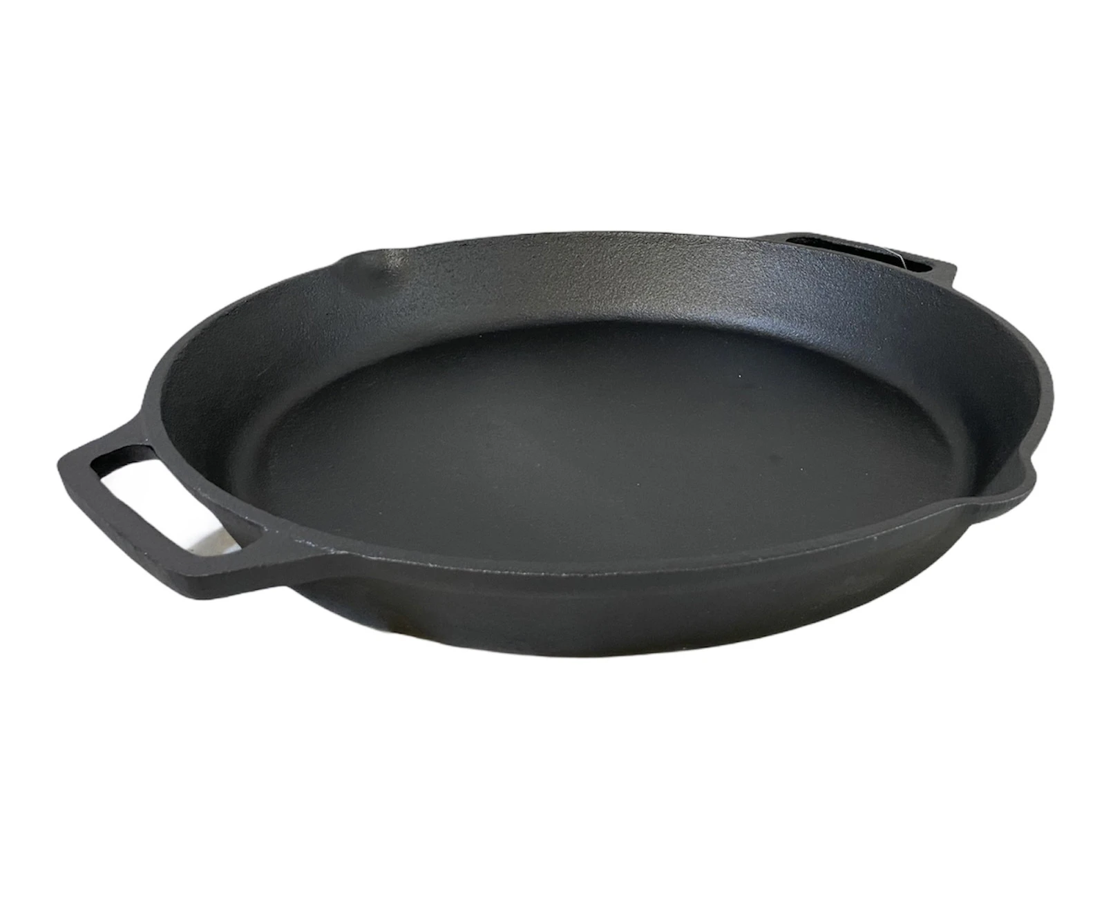 Cast Iron Paella Pan Skillet Fry Oven Safe Cooktop BBQ Grill