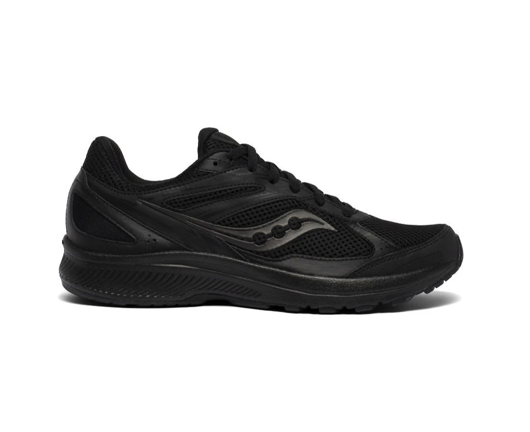 Saucony Cohesion 14 Womens Running Shoe Sneakers - Black/Black/Noir/Noir