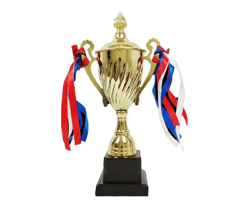 TROPHY CUP Sport Award Football School Table Tennis Gold Trophie - 30cm