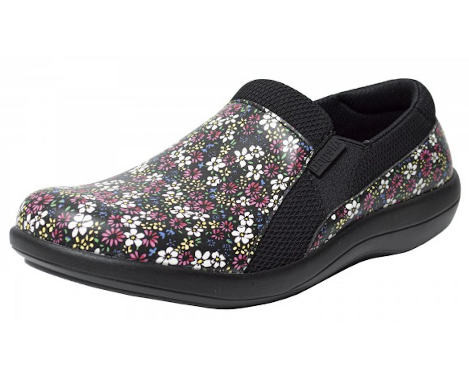 Alegria Womens Duette Slip On Working Hospitality Nursing Shoes - Wild Flower