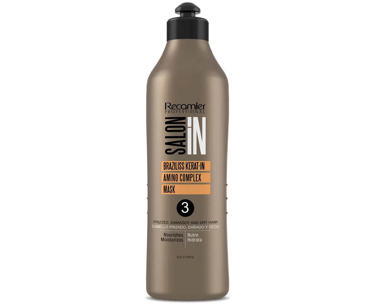 1 Litre Premium Recaimer Pure Keratin Braziliss Mask Straightening (Step 3)