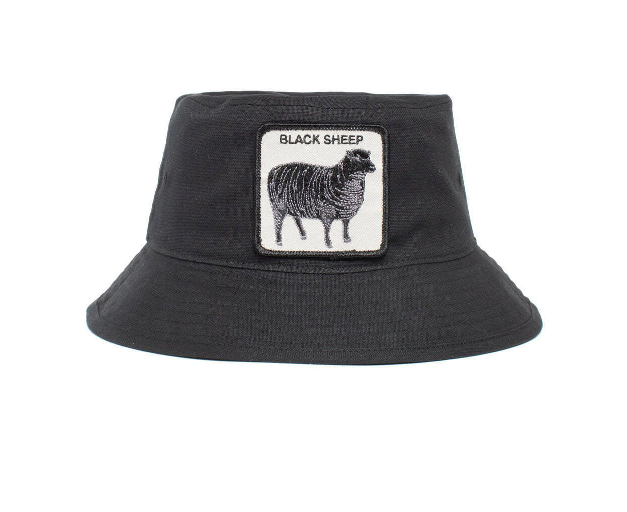 Goorin Bros Baaad Guy Bucket Hat 100% Cotton Animal Series - Black Sheep