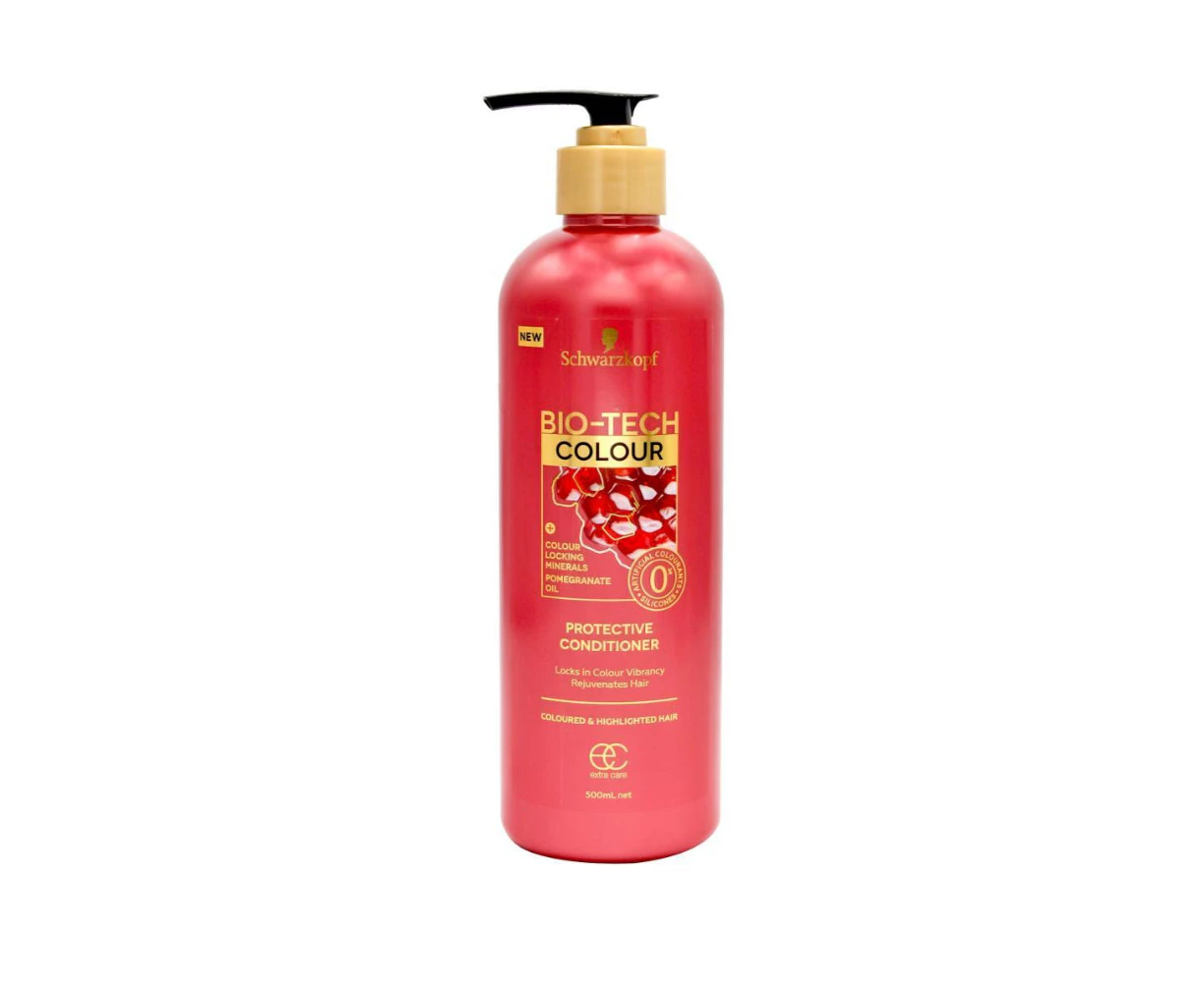 Schwarzkopf Bio-Tech Conditioner + Colour Locking Minerals Pomegranate Oil 500ml