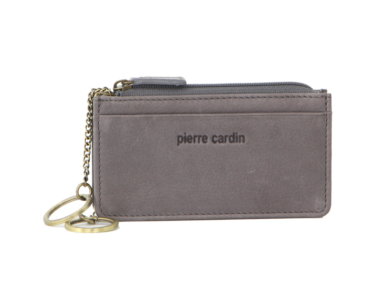 Pierre Cardin Womens Soft Italian Leather Coin Purse Holder Wallet - Teal