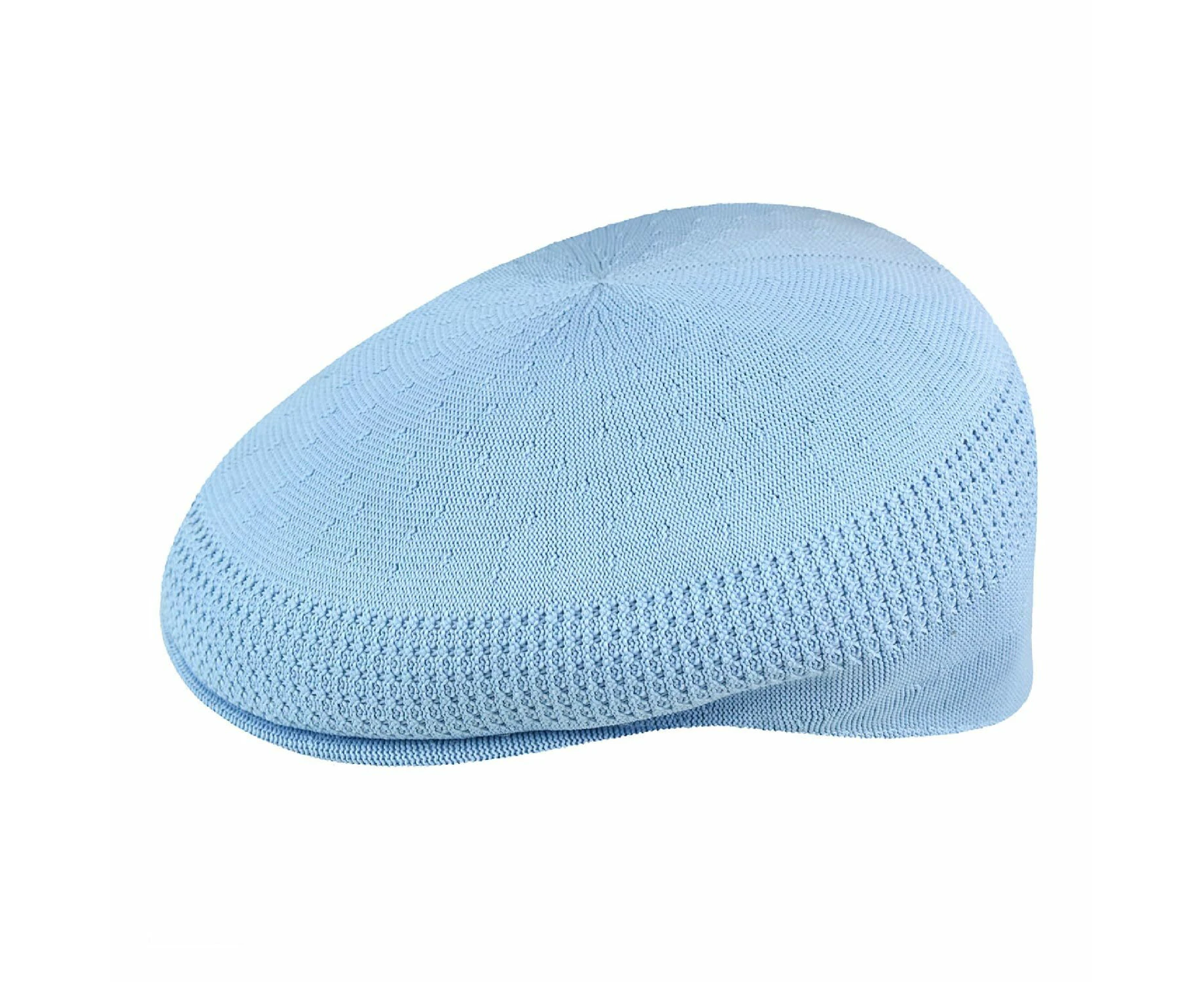 KANGOL Tropic Ventair 504 Ivy Cap 0290BC Summer Flat Driving Hat - Light Blue