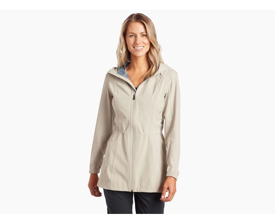 KUH Womens Stretch Voyagr Jacket Waterproof Breathable - Dove