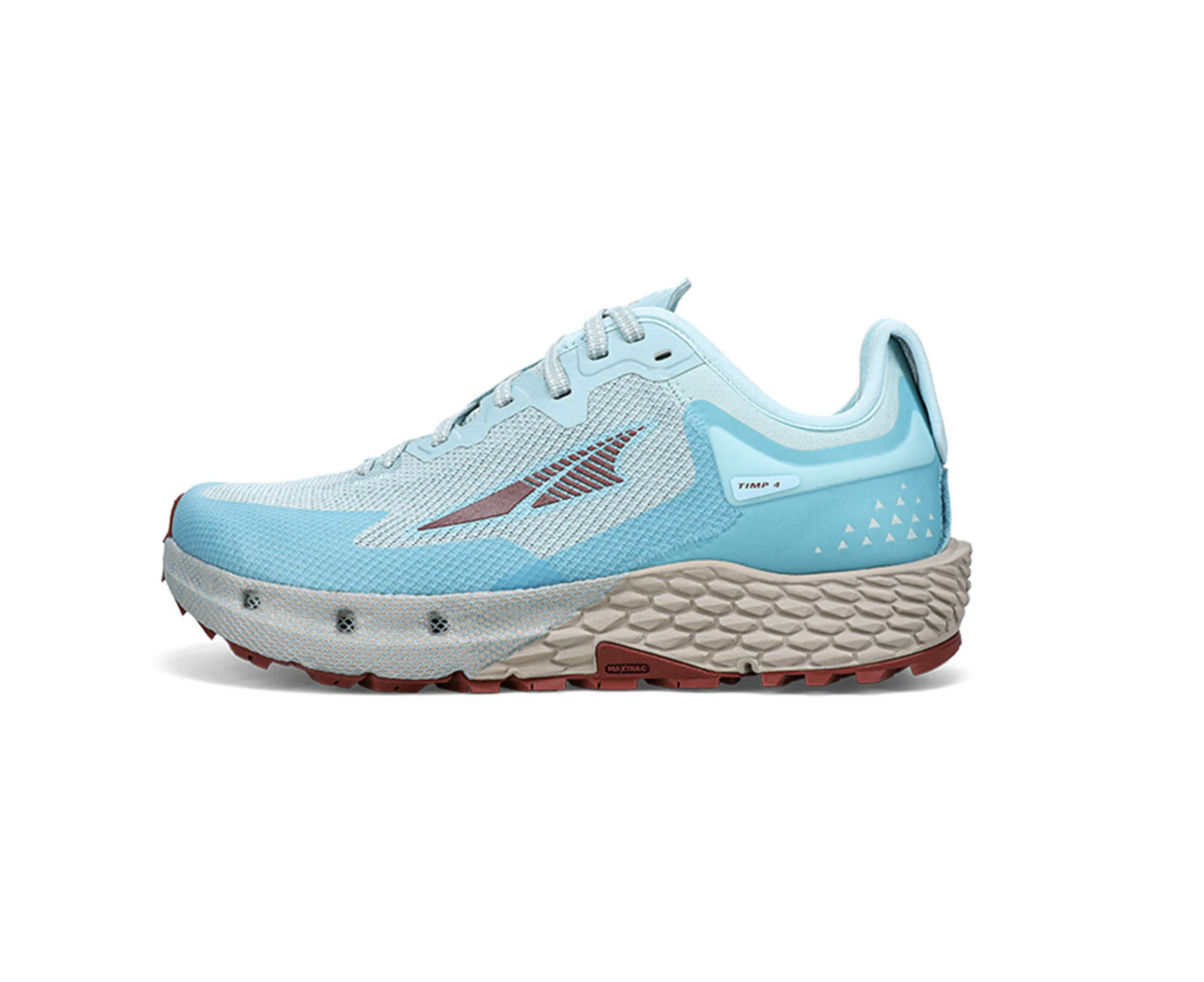 Altra Womens TIMP 4 Sneakers Runners Shoes Trail Running in Light Blue