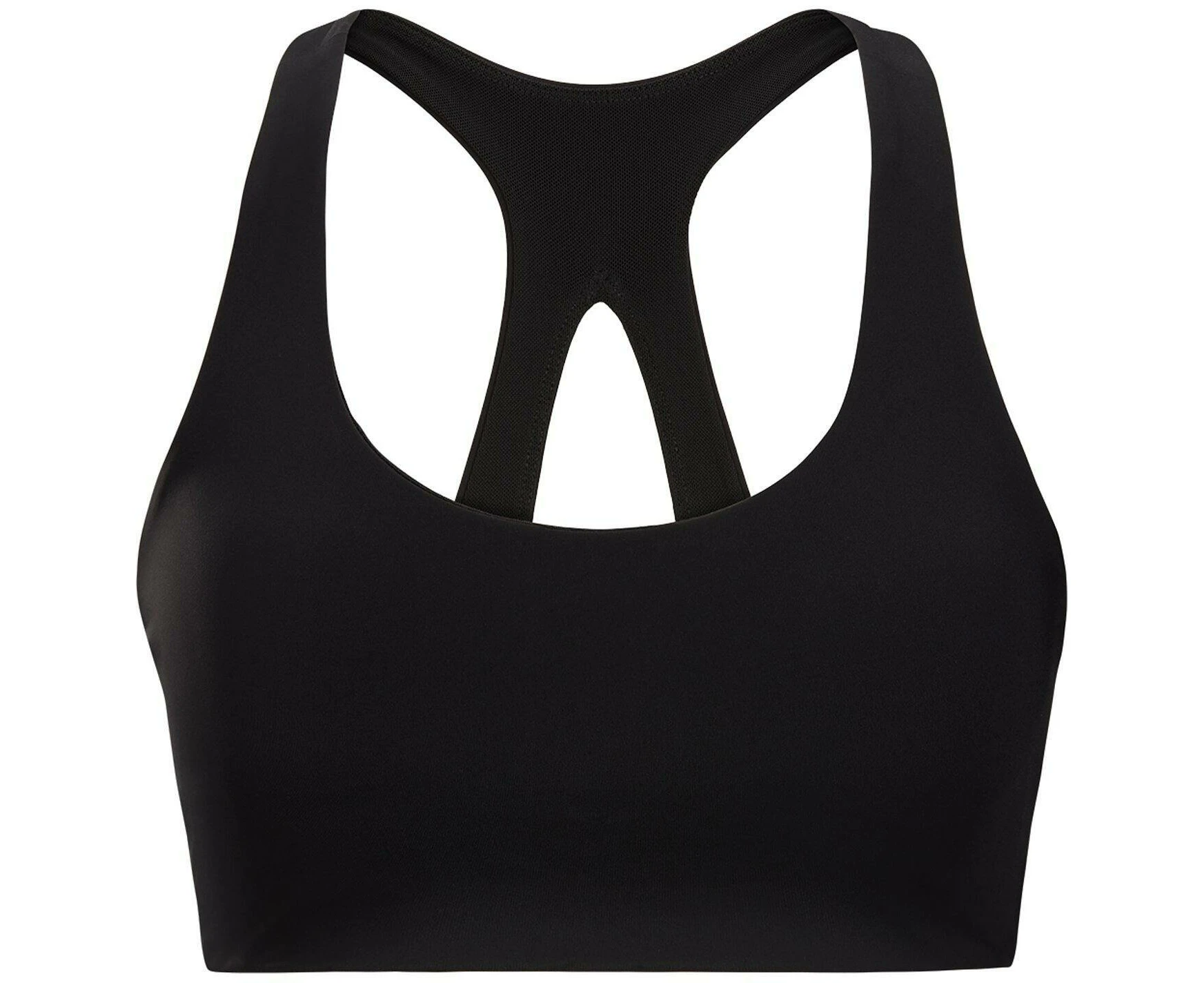 Arcteryx Womens Essent Crop Top Bra Comfy Sports Hiking Tank in Black