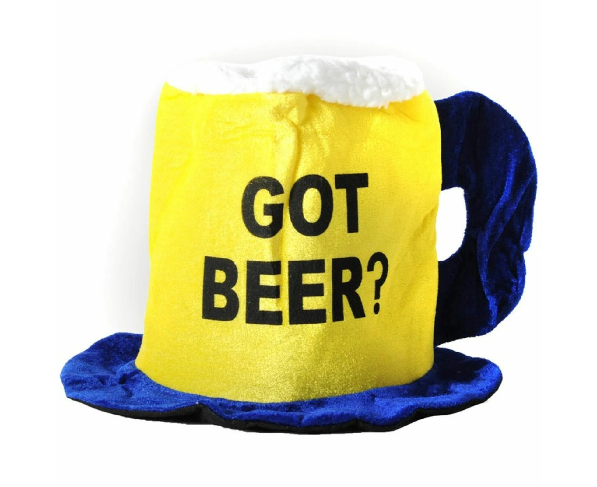 Got Beer? Novelty Fabric Hat Fun Costume Accessory for Parties & Events