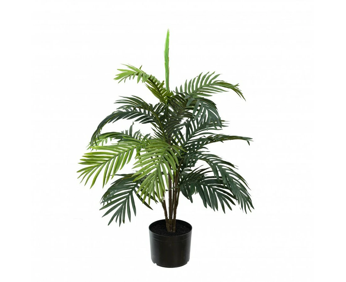 90cm Potted Faux Areca Palm Tree Artificial Plant Greenery