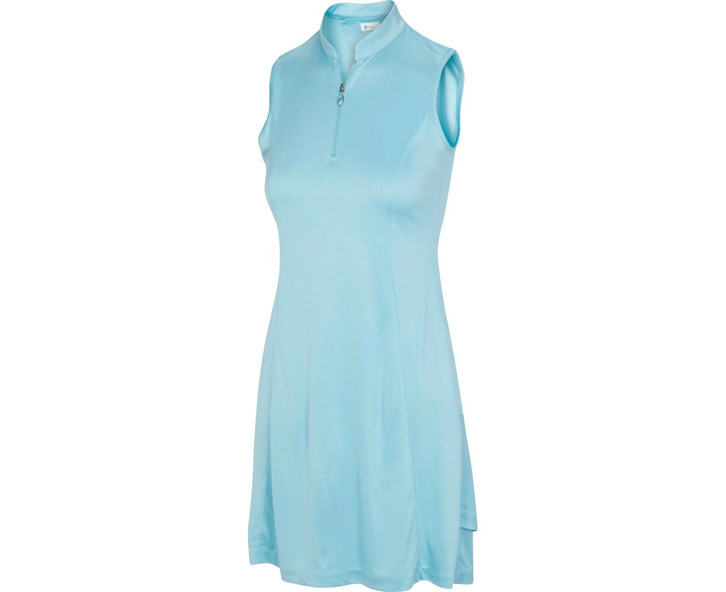 Greg Norman EZE Sleeveless Short Sleeve Zip Dress - Oasis Blue