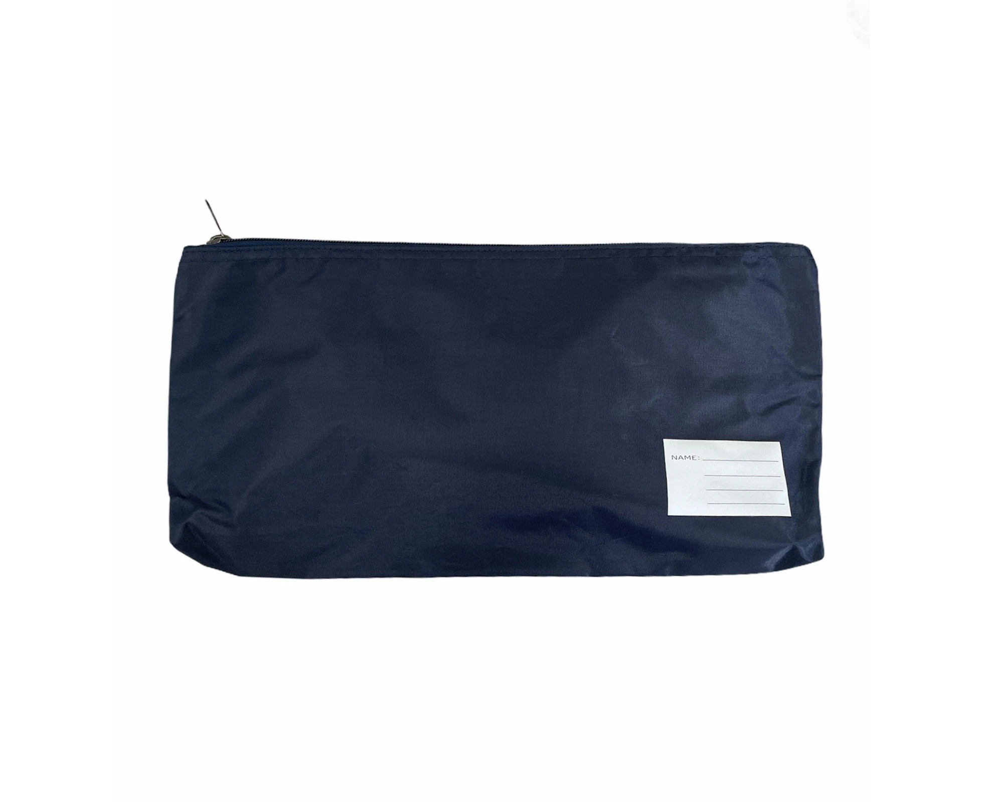 Large Capacity School Stationery Pen Pencil Case Bag - Navy