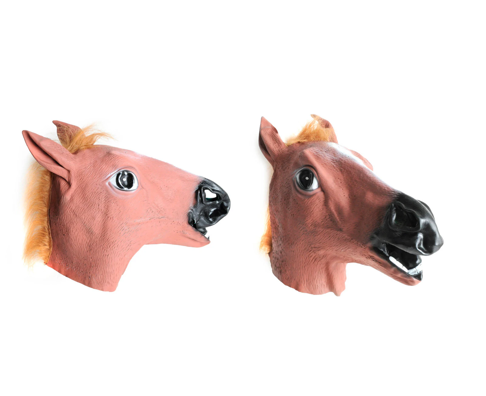 Horse Head Face Mask Halloween Latex Rubber Costume Party