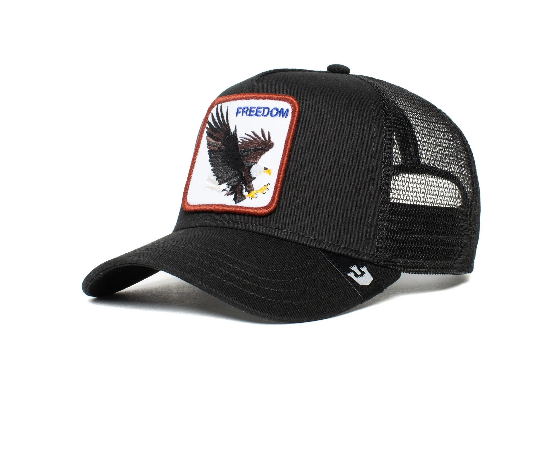 Goorin Brothers Animal Farm Freedom Snapback Cap Hat in Black