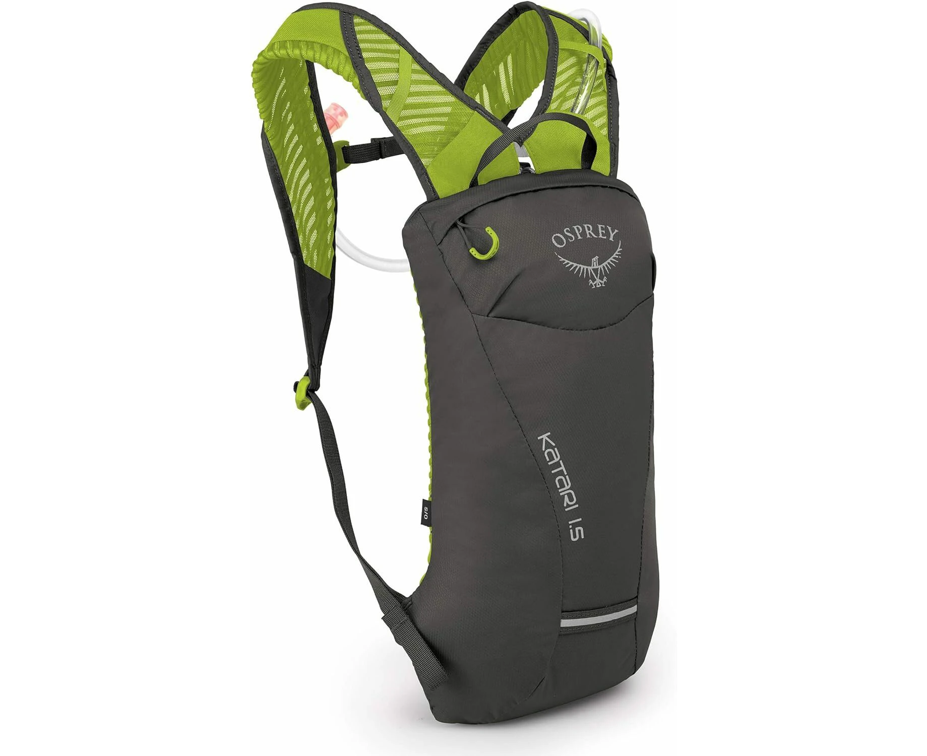 Osprey Katari 1.5L Hydration Bag with Reservoir in Lime Stone