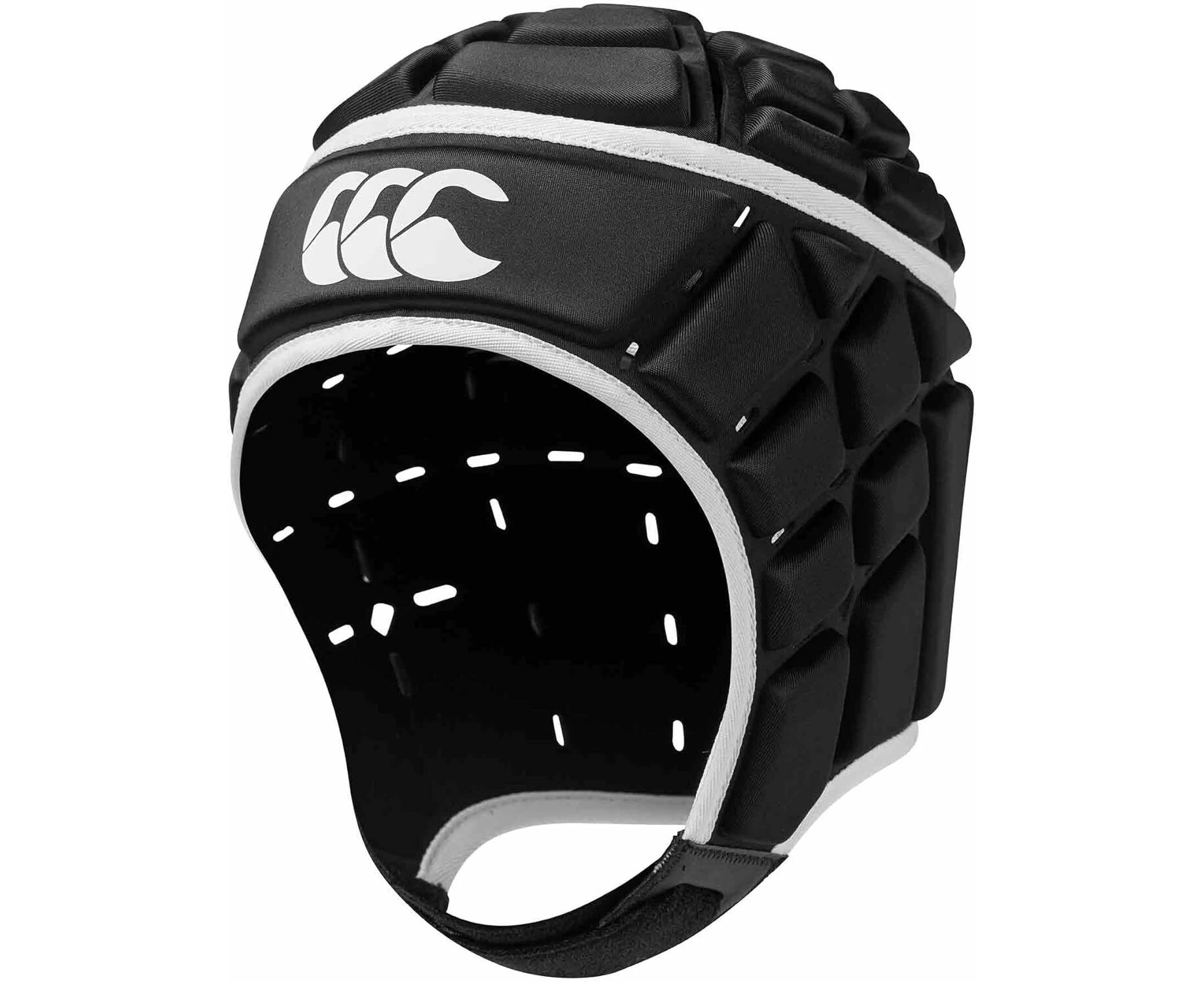 Canterbury Unisex Rugby Core Headguard Football NRL AFL Padded Helmet in Black