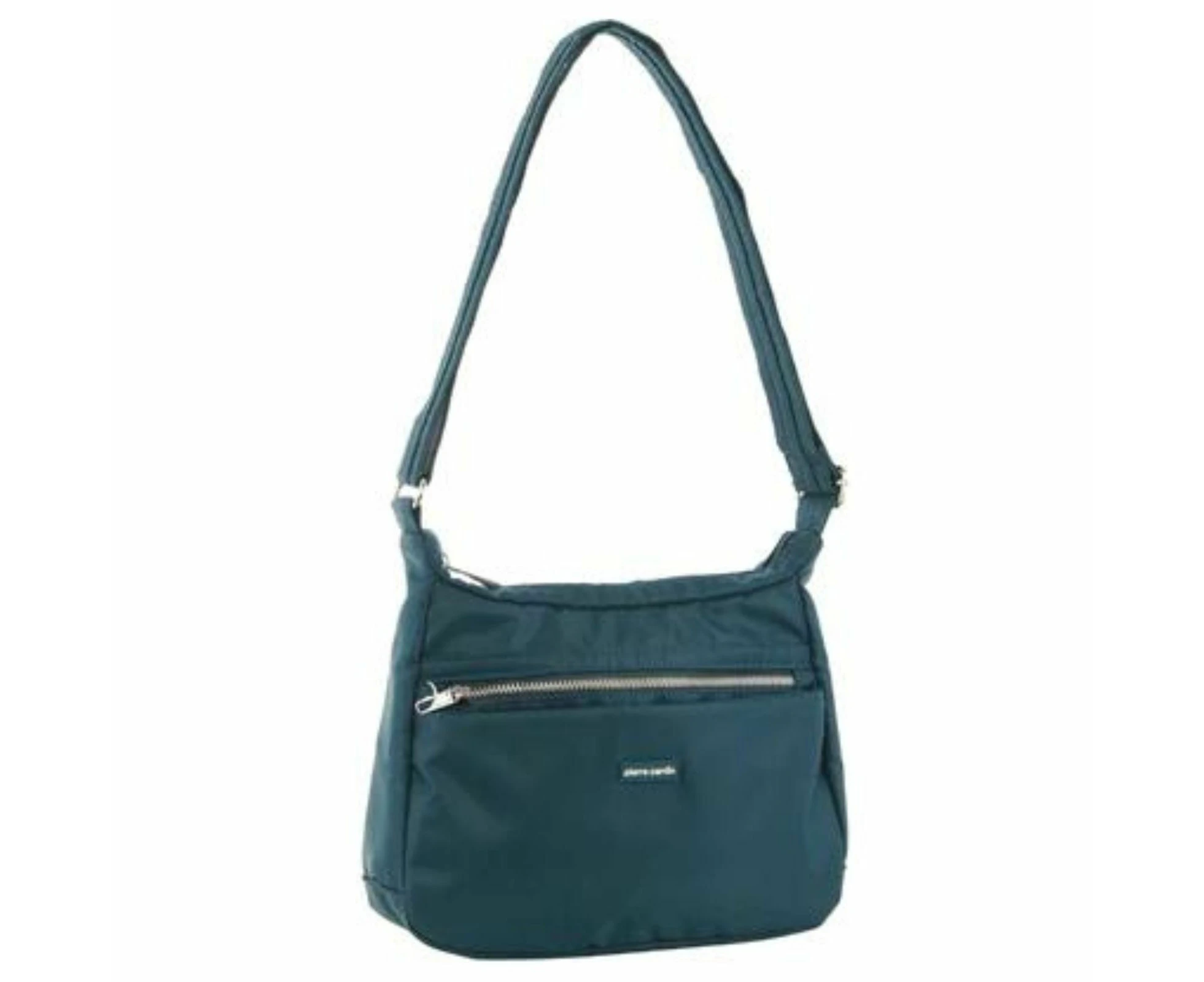 Pierre Cardin Anti-Theft Crossbody Bag Slash Proof RFID Blocking - Teal