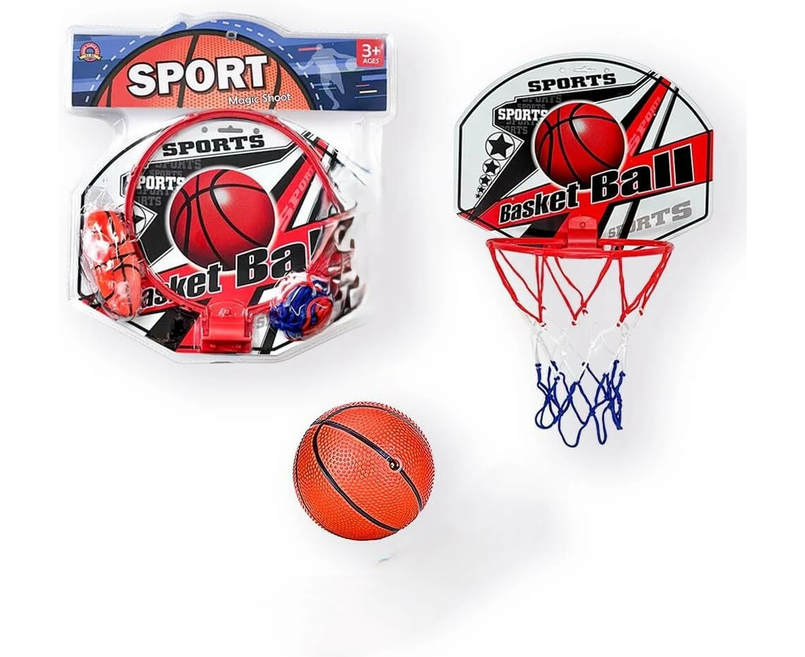 Mini Basketball Hoop Ring Kids Toy Children Door Indoor Hang Backboard