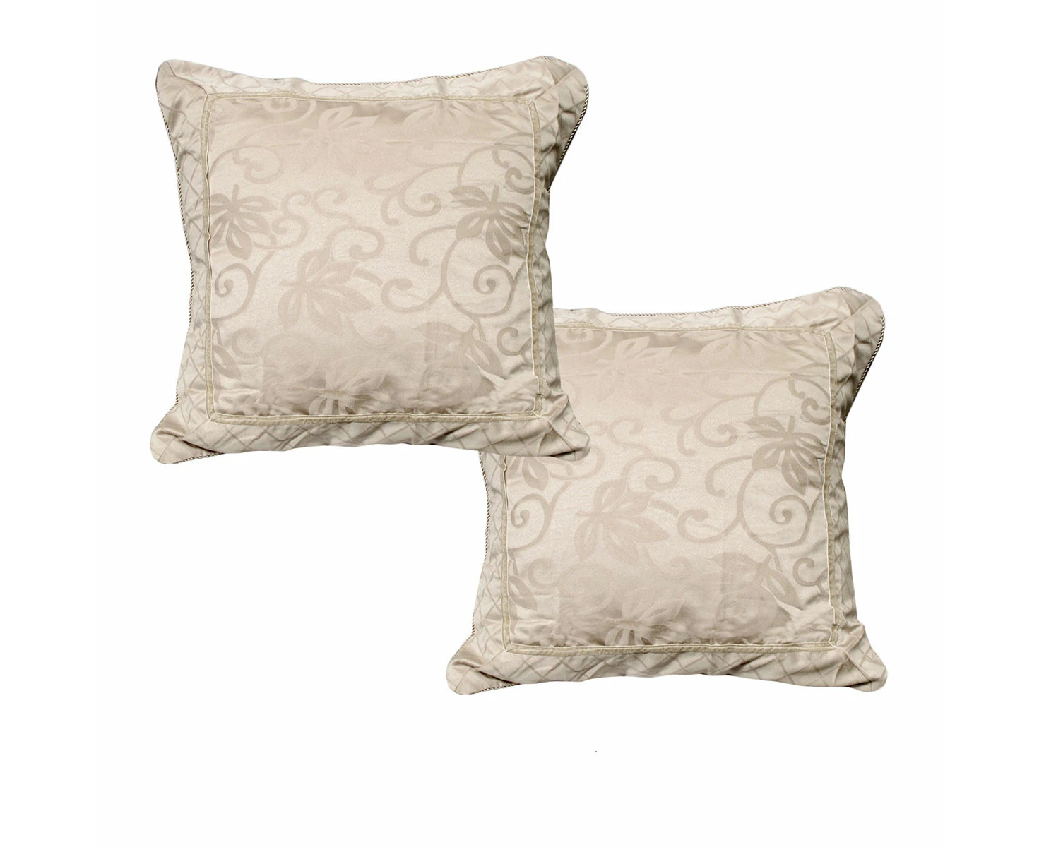 Phase 2 Magnifico Oyster Pair of European Pillowcases 65 x 65 cm