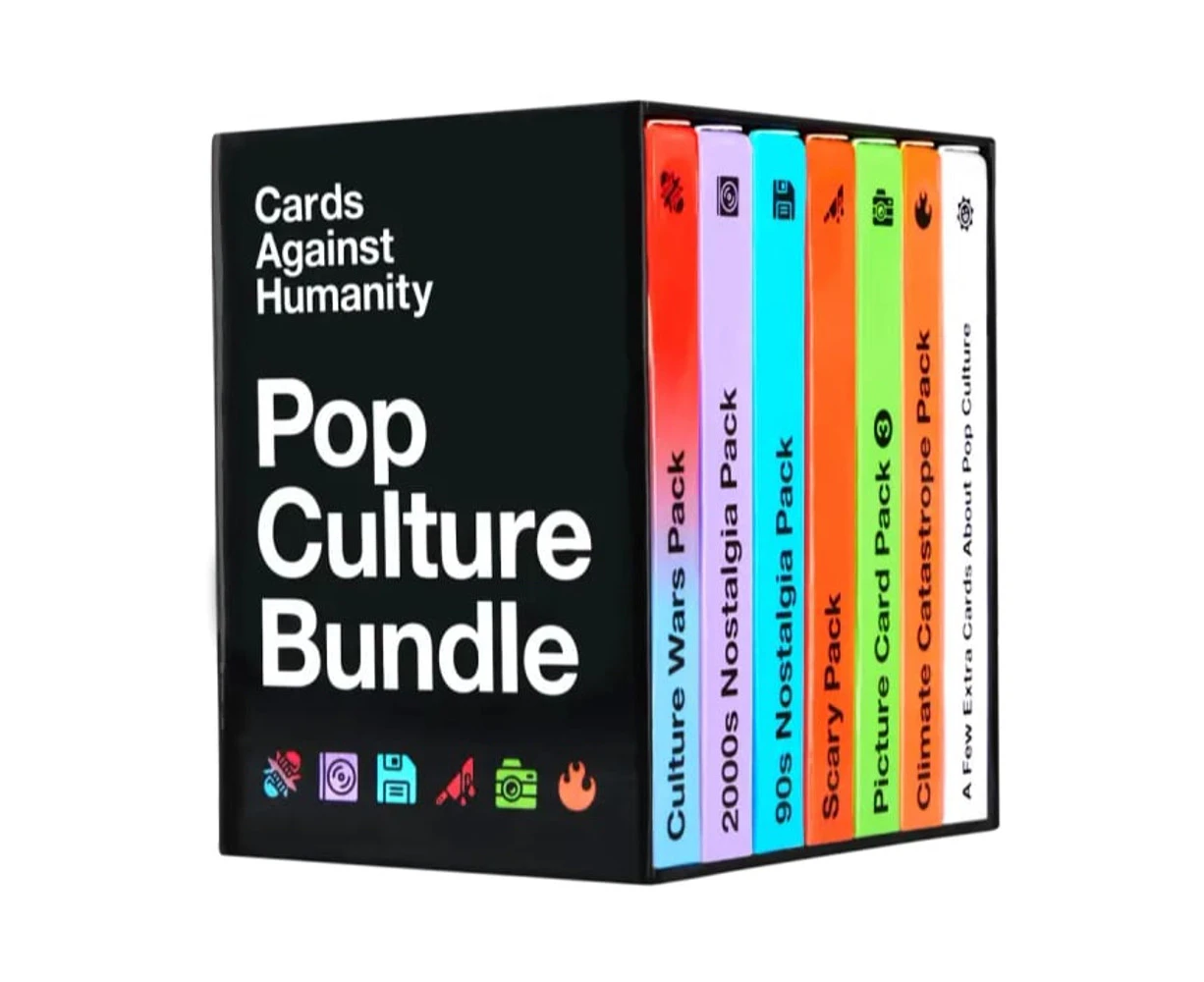 Cards Against Humanity Pop Culture Bundle Expansion Card Game