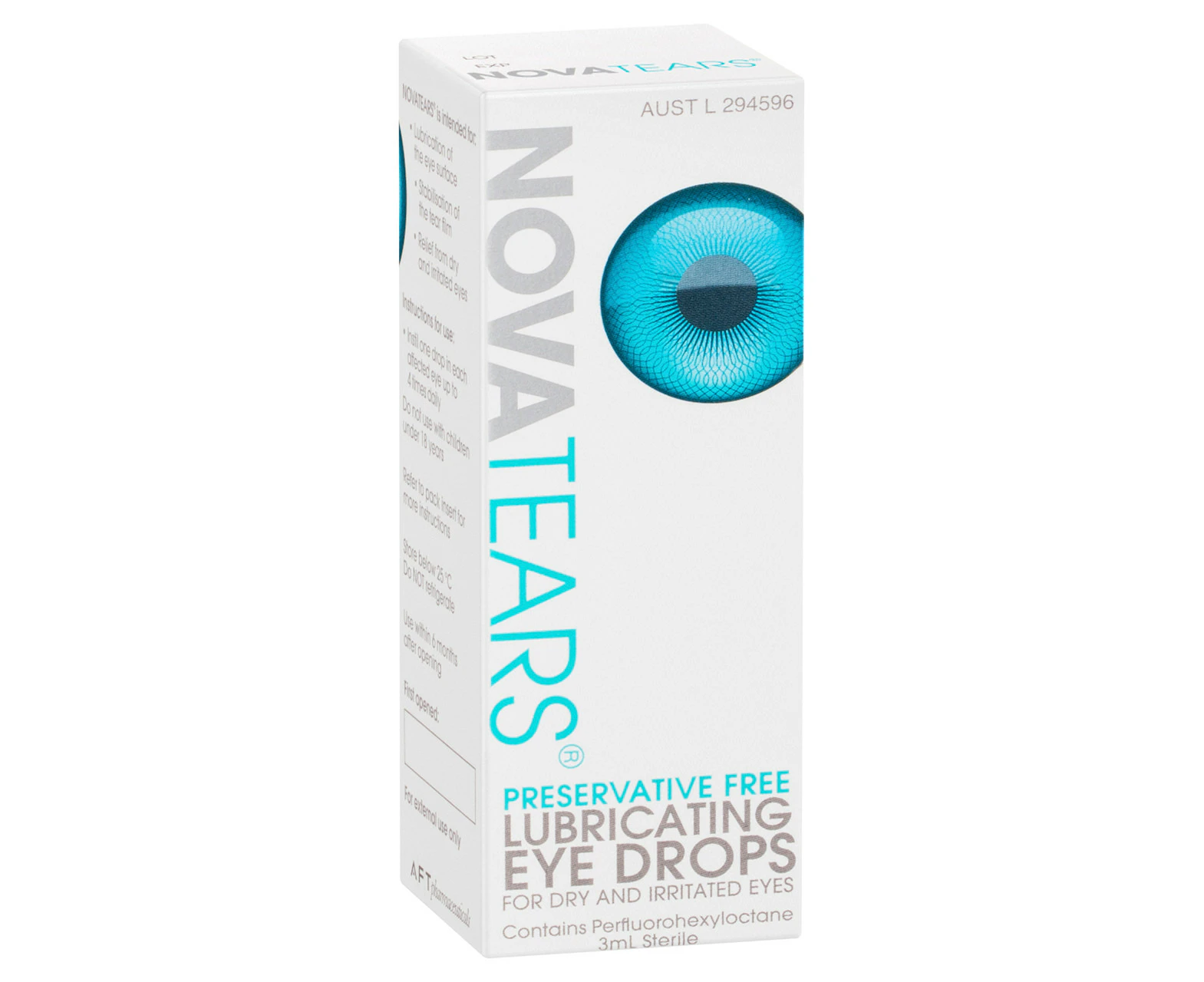 NovaTears(R) Lubricating Eye Drops 3mL