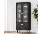 Artiss Buffet Sideboard Cupboard Cabinet Black