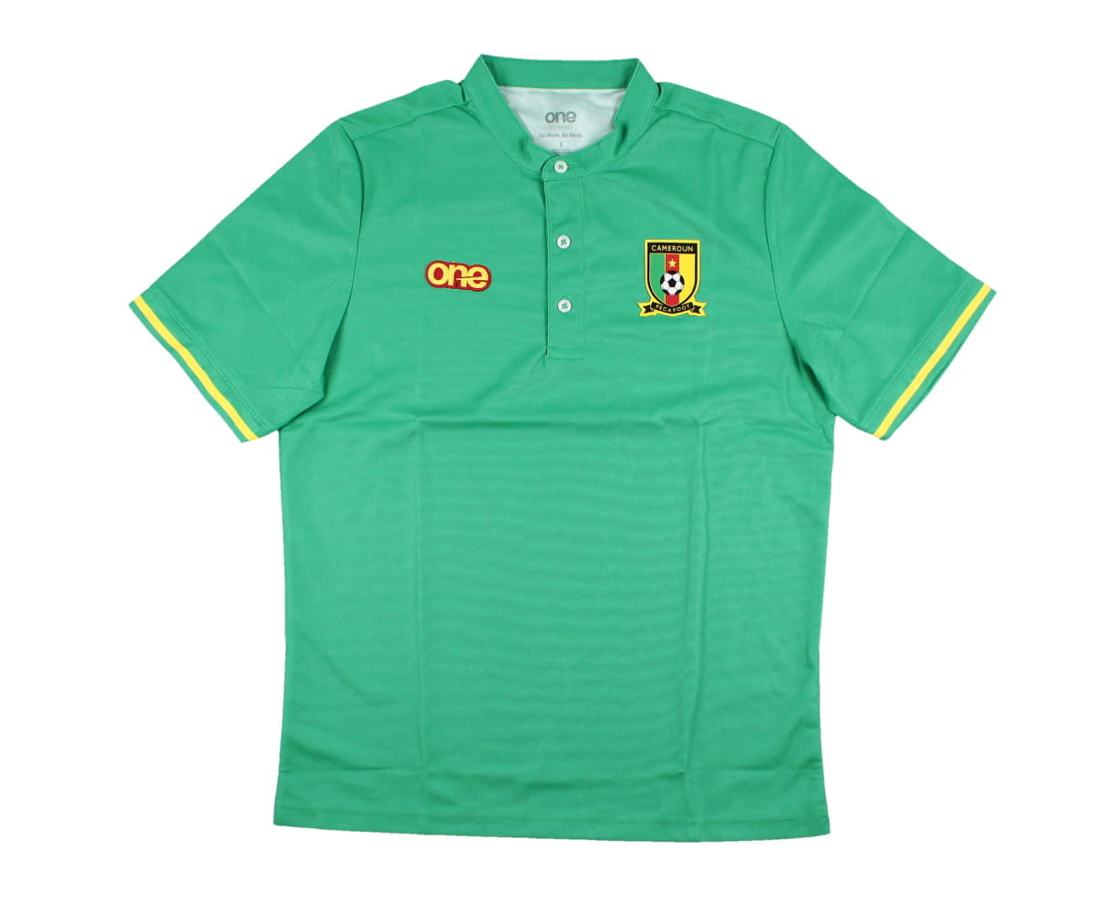 2022-2023 Cameroon Mens Polo Shirt (Green)