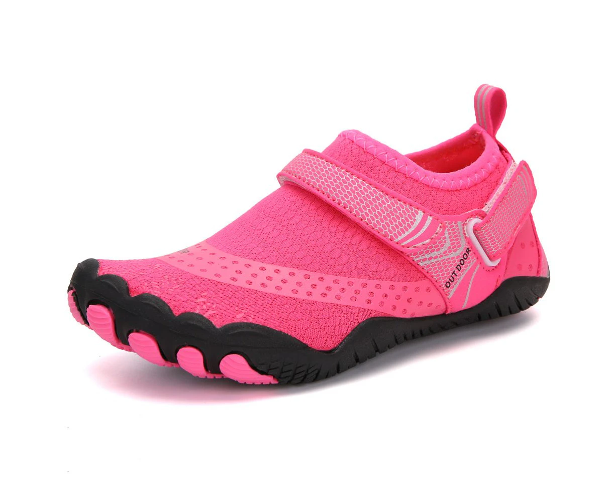 JACK'S AQUA SPORTS Kids Water Shoes Barefoot Quick Dry Aqua Sports Shoes Boys Girls - Pink