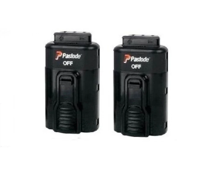 2 x GENUINE PASLODE LI-ION BATTERY 7.4 VOLT 902654 B20543A 902400 905600