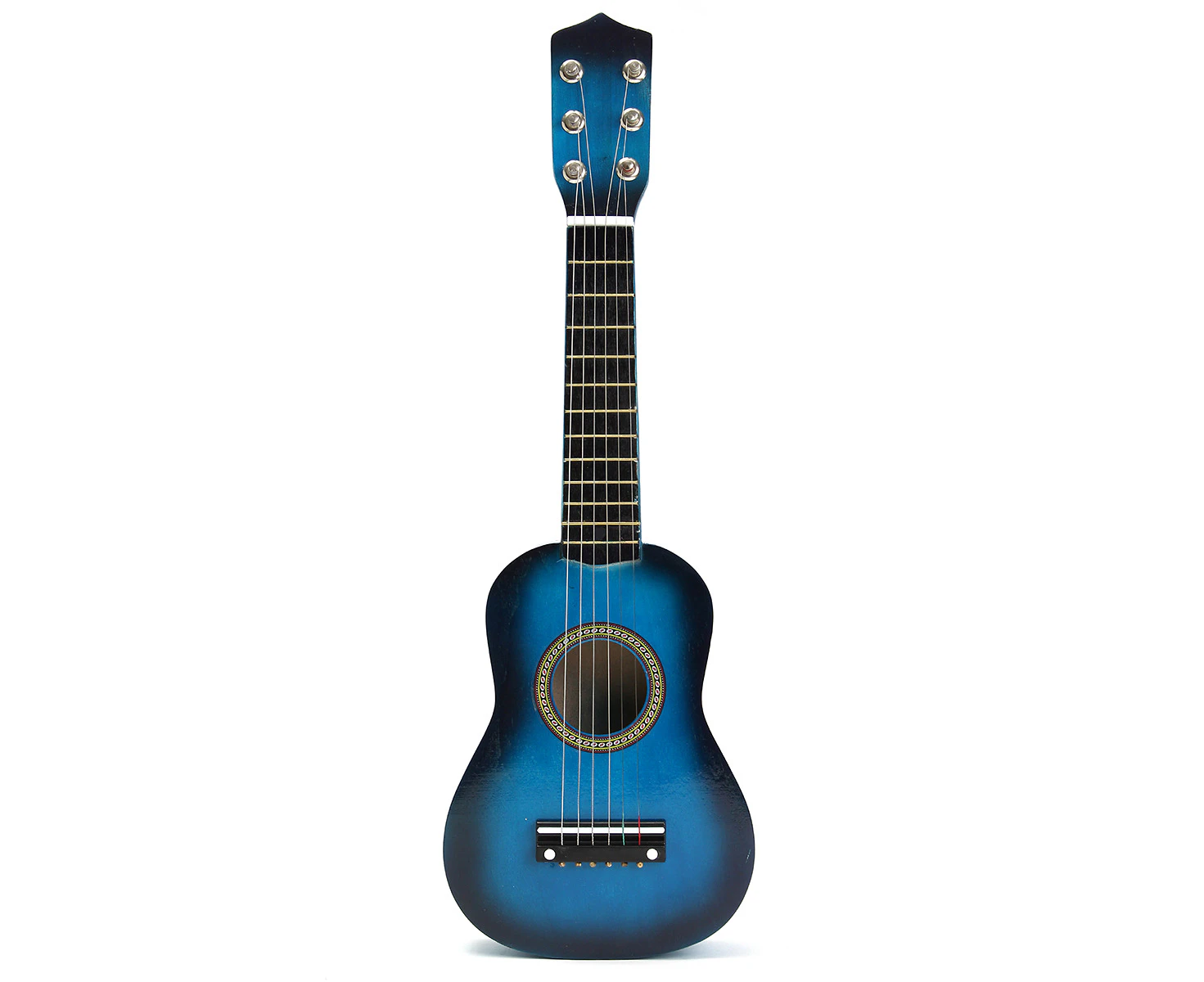 21" Kids Toys Basswood Acoustic Guitar 6 String Practice Music Instruments Children Gifts Blue