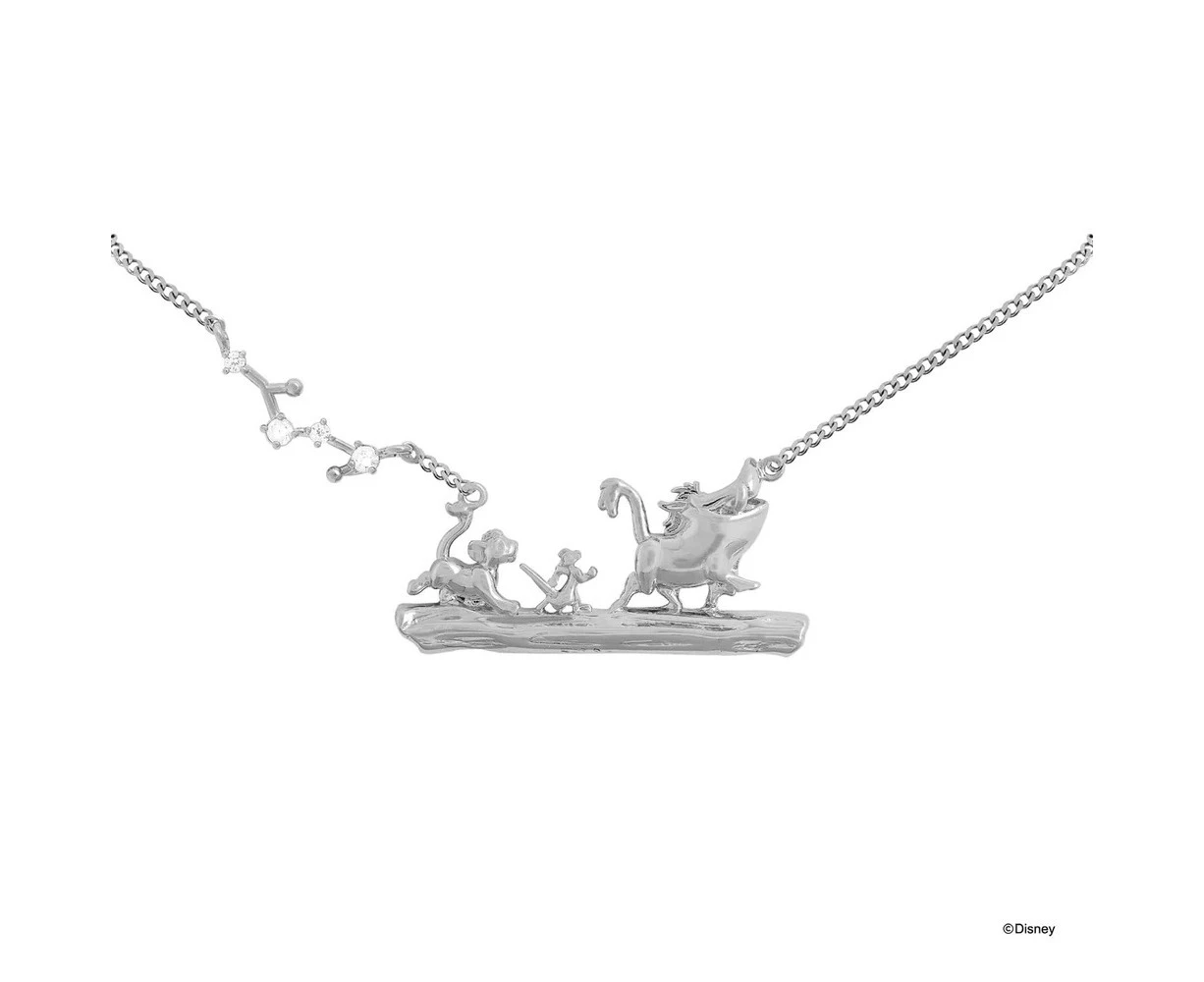 Disney x Short Story Necklace The Lion King No Worries - Silver