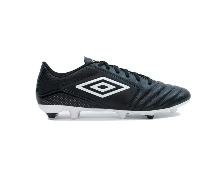 UMBRO JUNIOR CLASSICO XII HGR FOOTBALL BOOT - BLACK / WHITE / ROYAL BLUE