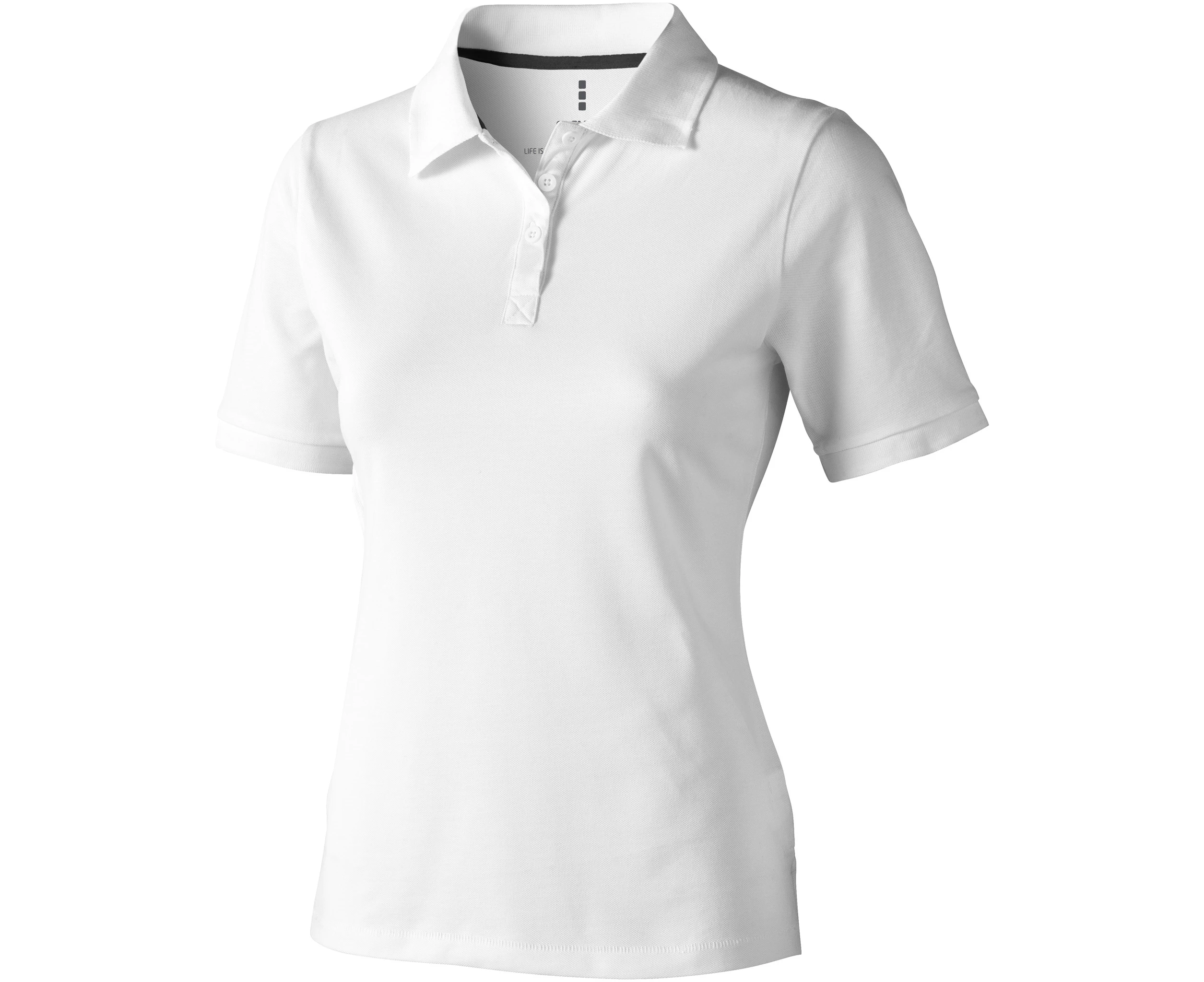 Elevate Calgary Short Sleeve Ladies Polo (White) - PF1817