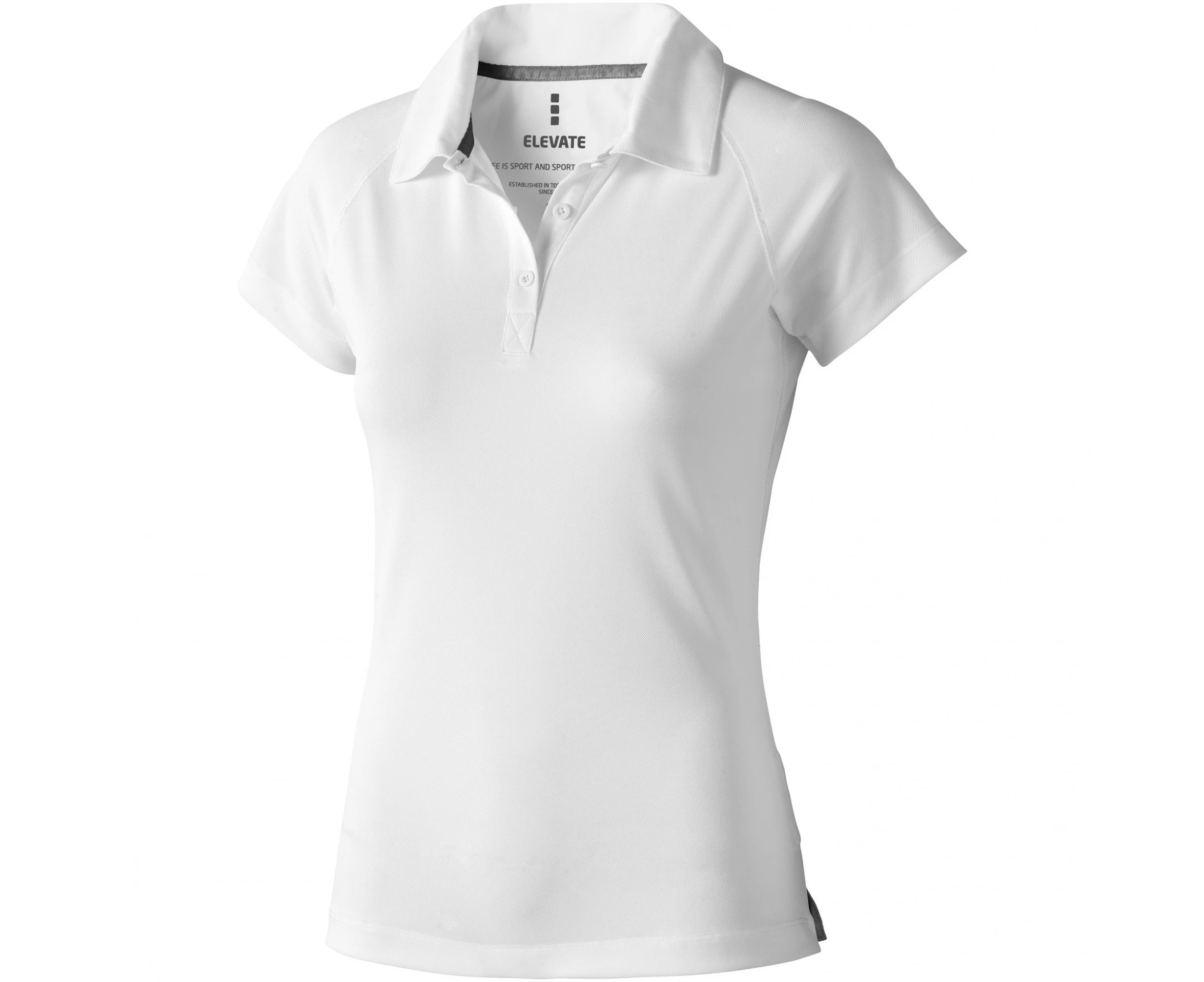 Elevate Womens Ottawa Short Sleeve Ladies Polo (White) - PF1891