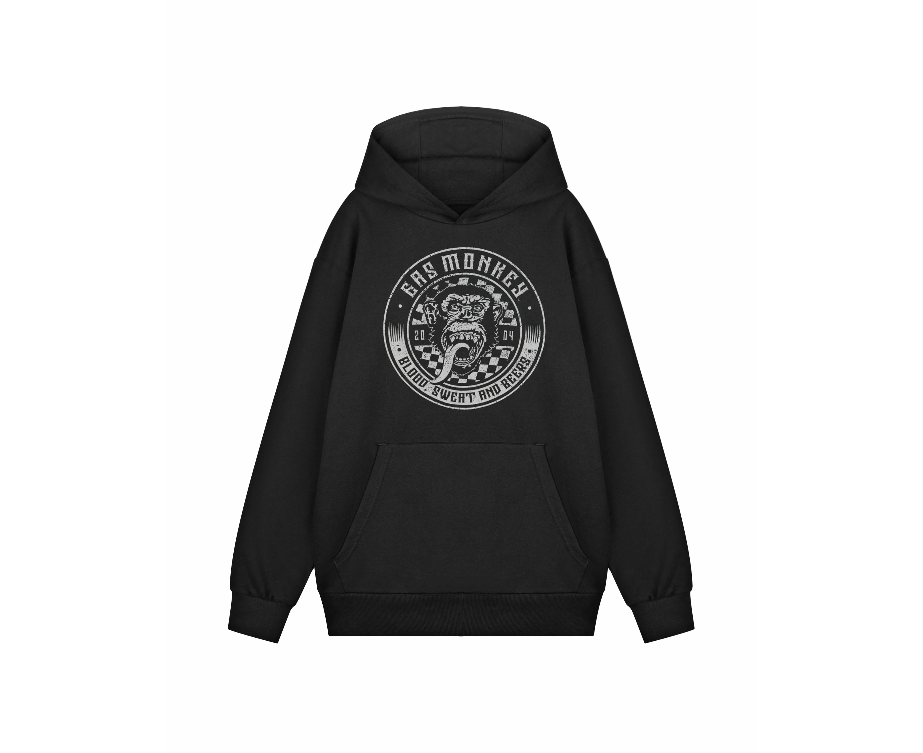 Gas Monkey Garage Mens Hoodie (Black)