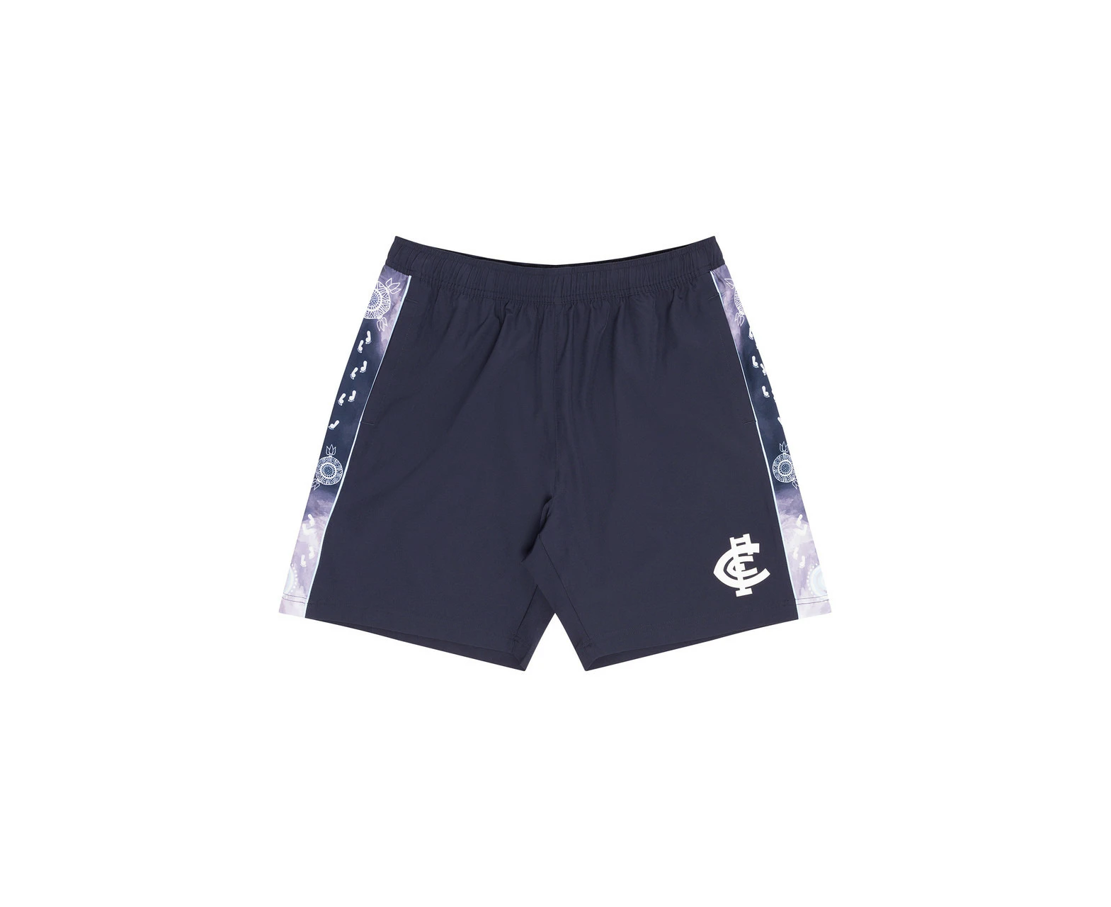 Carlton Blues AFL Mens Indigenous Training Shorts